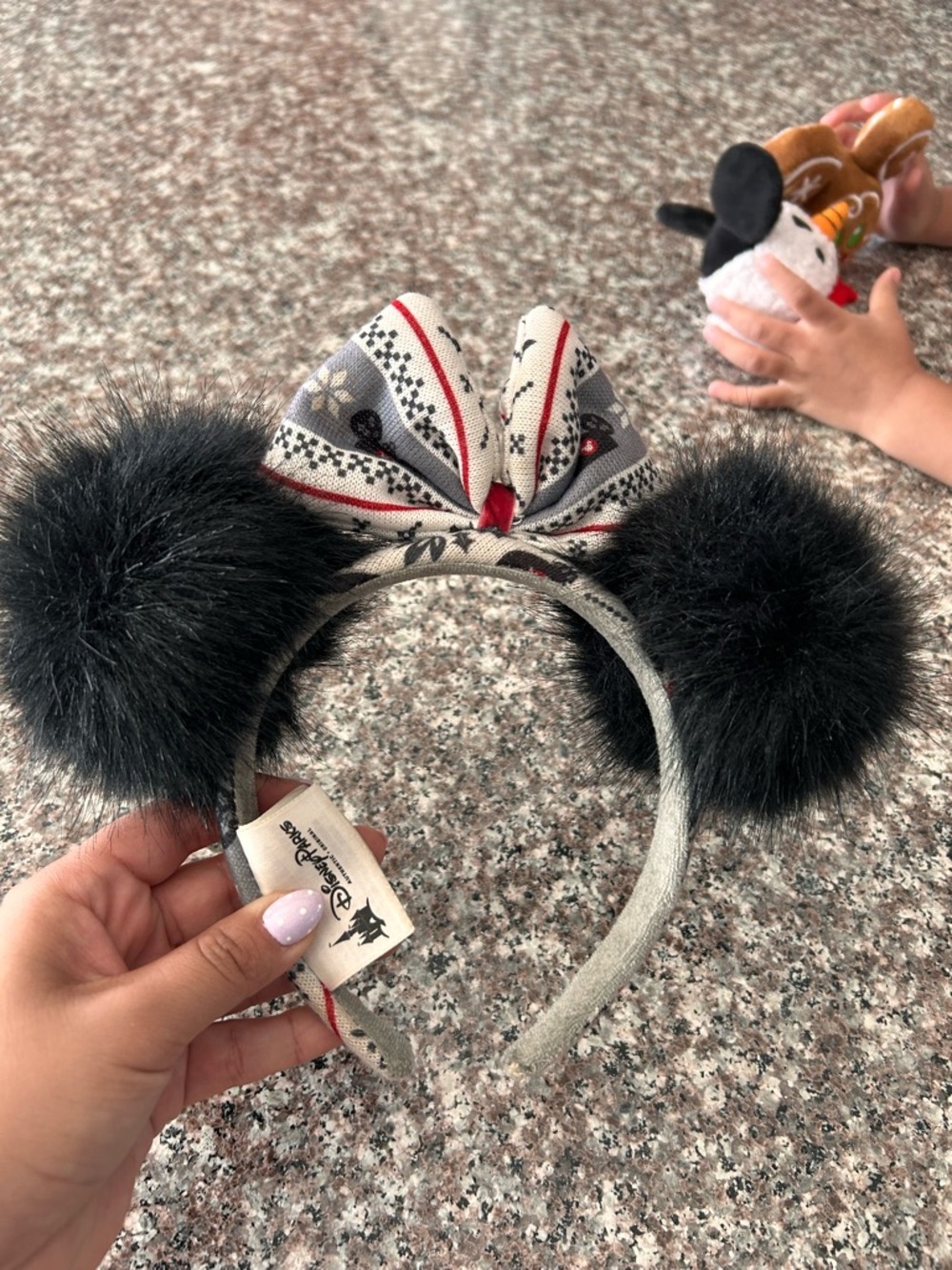 Winter/Christmas Minnie Mouse Ears 2019 ed.